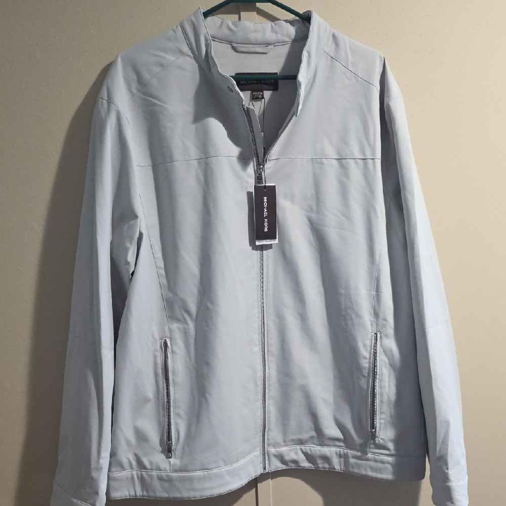 Michael Kors Men's Light Gray Jacket XXL